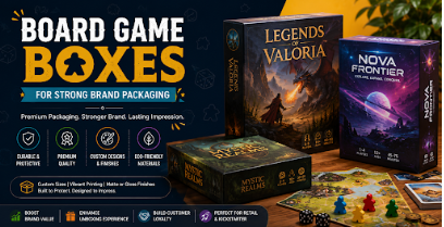 Custom board game boxes