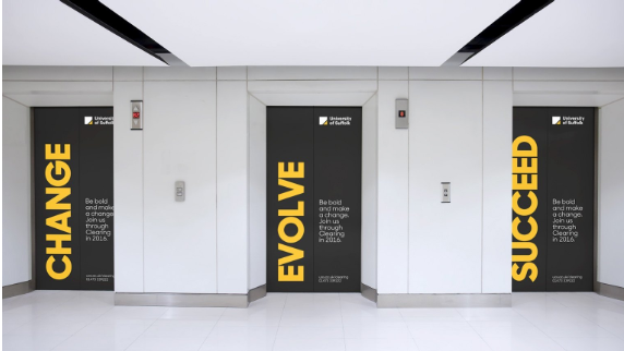 Lift branding services in Bombay